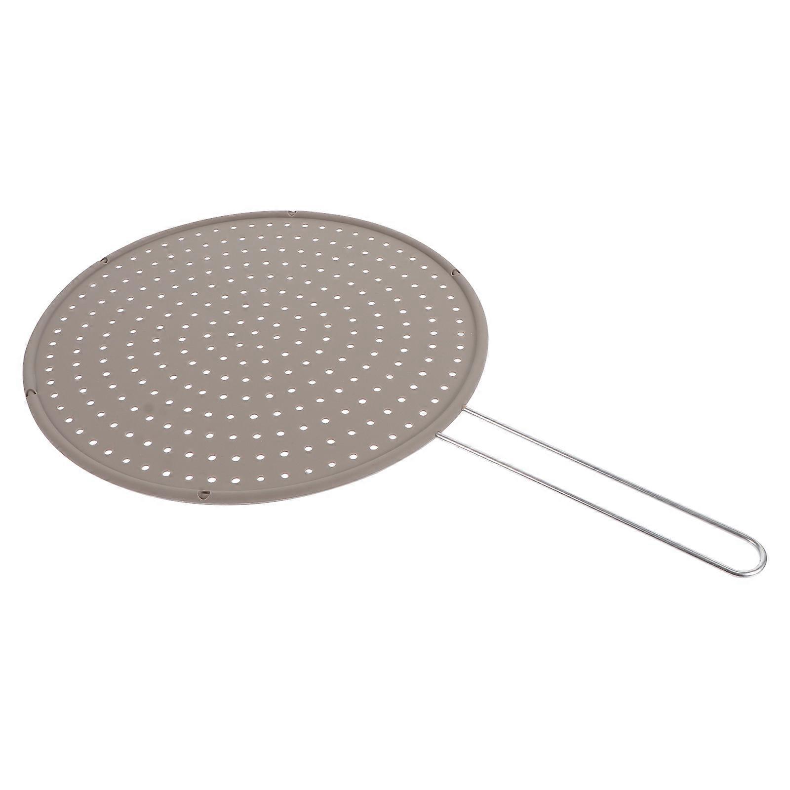 Heat Insulation Pan Cover Round Mesh Design For Home Cooks 45X28CM 1Set
