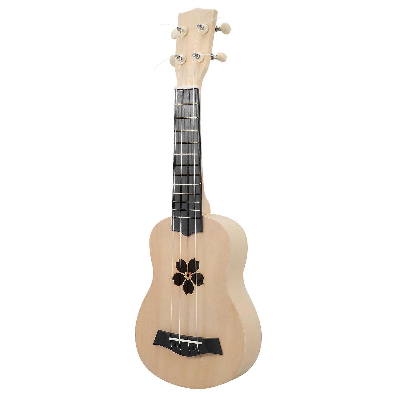 Lightweight DIY Ukulele Kit in Basswood – Self Assemble Musical Instrument for Beginners with Hand Painting Fun and Complete Accessories, Cherry