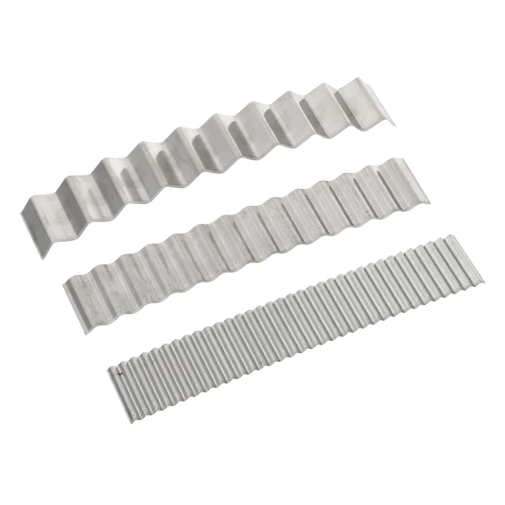 Clay Wave Knives Set of 3 - Stainless Steel Clay Cutters for DIY Sculpting, Modelling Clay Tools, Precision Cutting