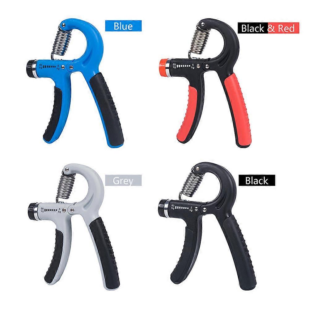 ハンドグリップ強化剤 5-60kg 調整可能な抵抗フィットネスハンドエクササイザー 筋肉増強手首トレーニング用