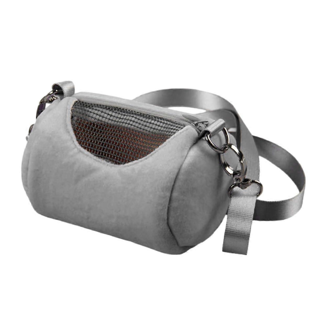 Hamster Carrier Bag for Travel Camping and Outings, Breathable with Adjustable Straps, Comfortable for Small Pets