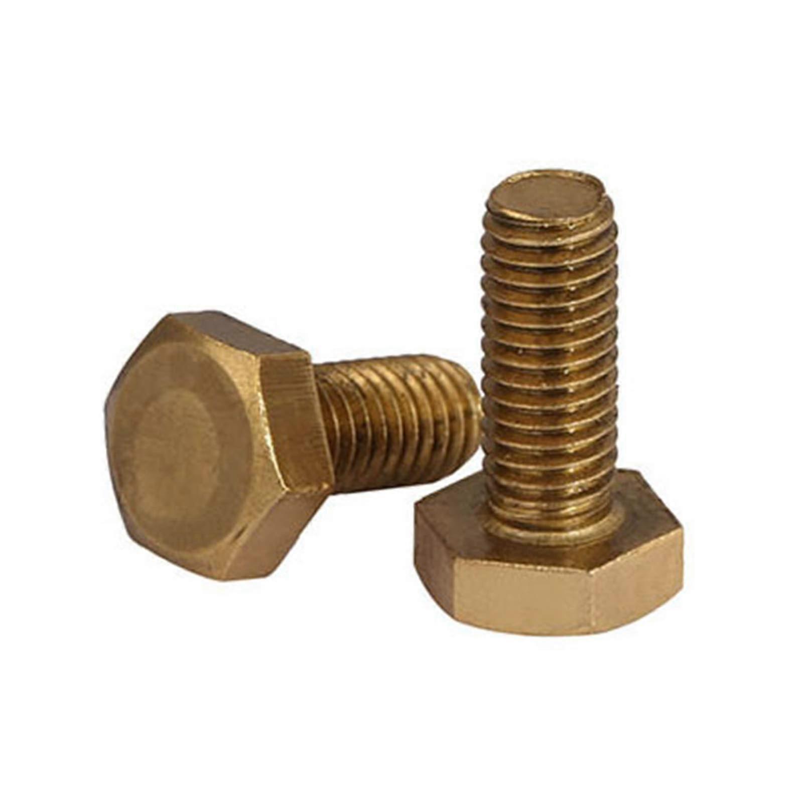 Selftapping screws stainless steel brass external hexagon M5 12mm