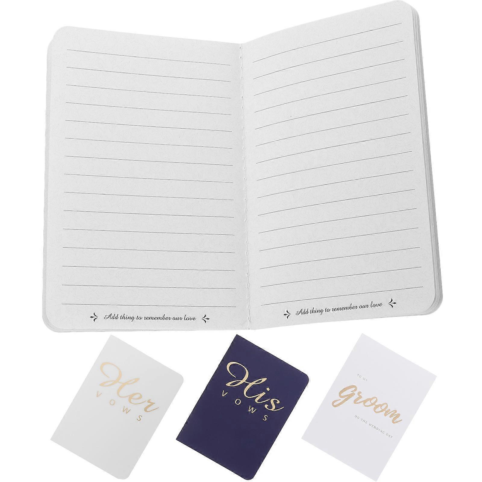 Vow Cards Wedding Vowing Speech Recording Ceremonies Parties Theme Events 1Set