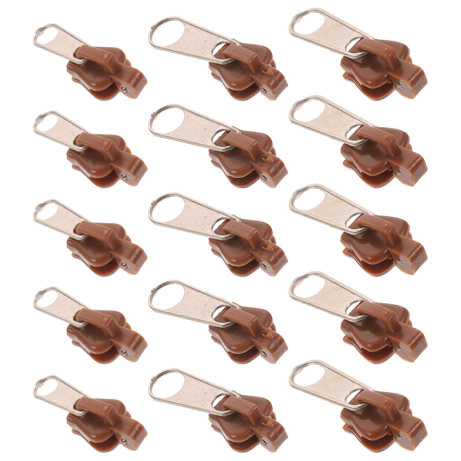 Zipper Slider Replacement Diy For Tents Suitcases Handbags General Users 18Pcs