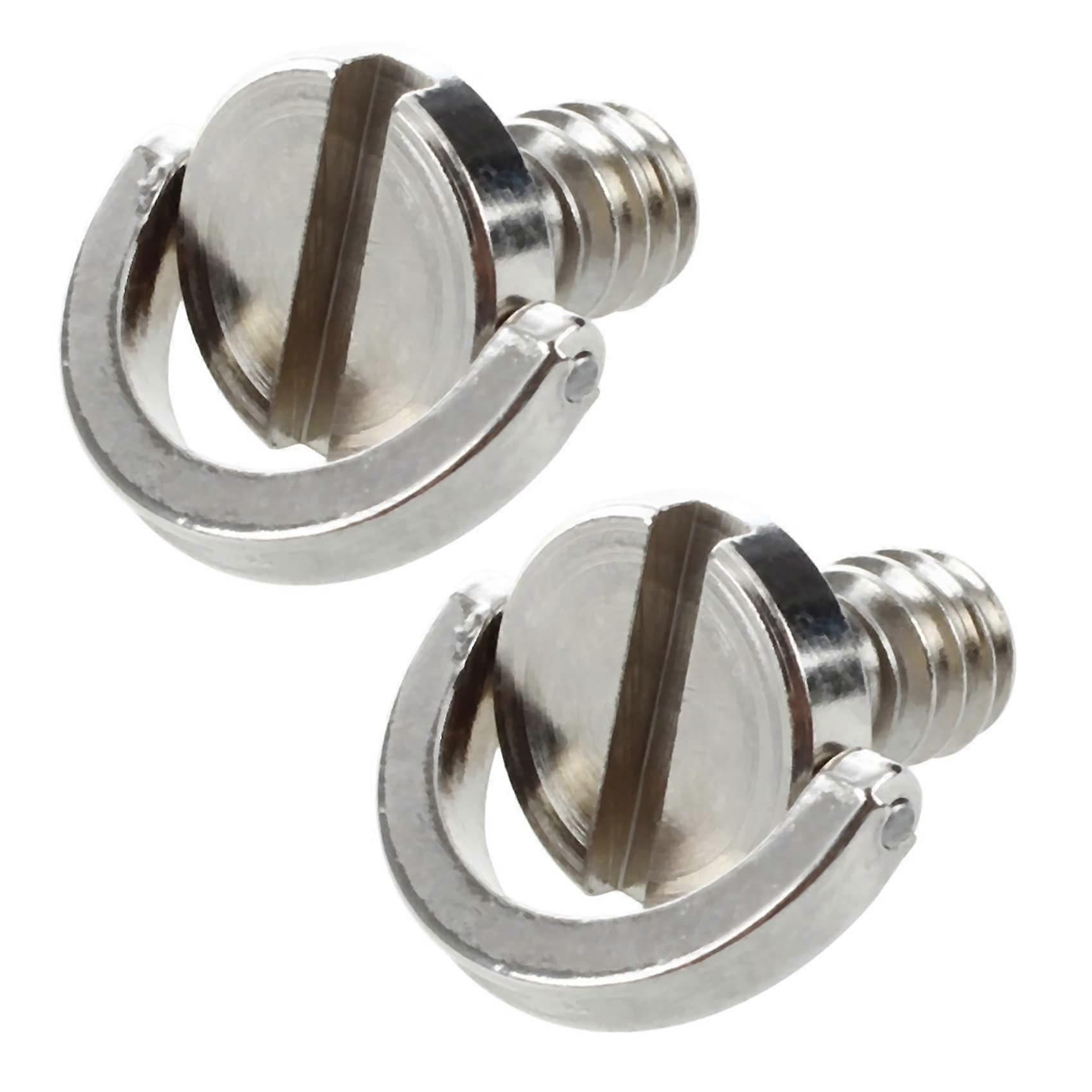 2 x 1/4 stainless steel screw adapter for camera tripod mount