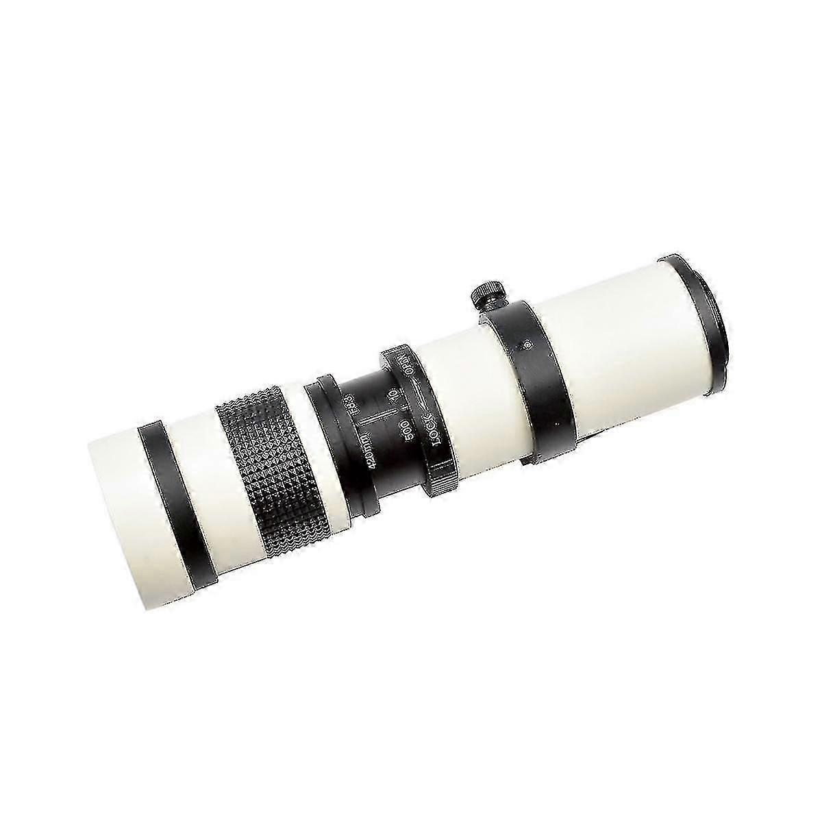 420-800mm Telephoto Zoom Lens Manual Zoom Lens Slr Camera Lens Suitable For Cameras-Yvan