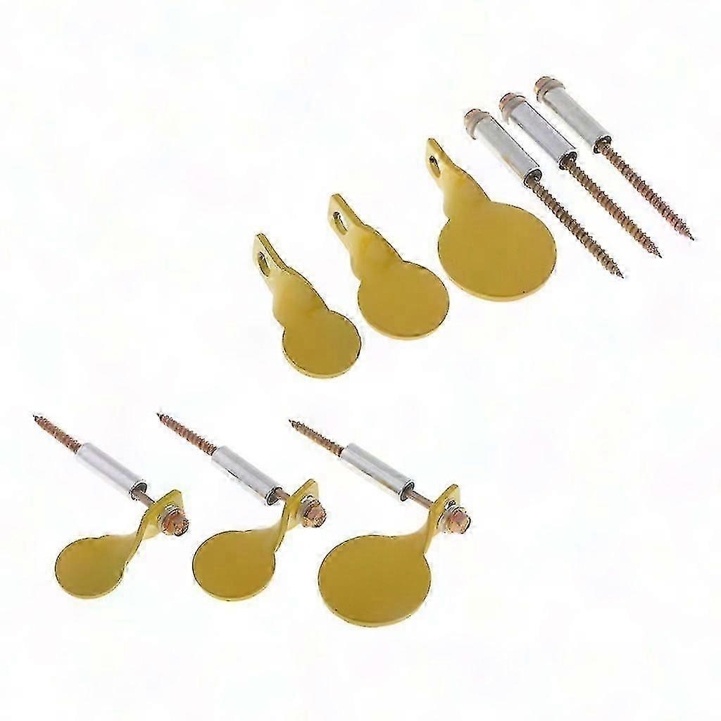 6pcs Metal Spinner Targets for Shooting Practice