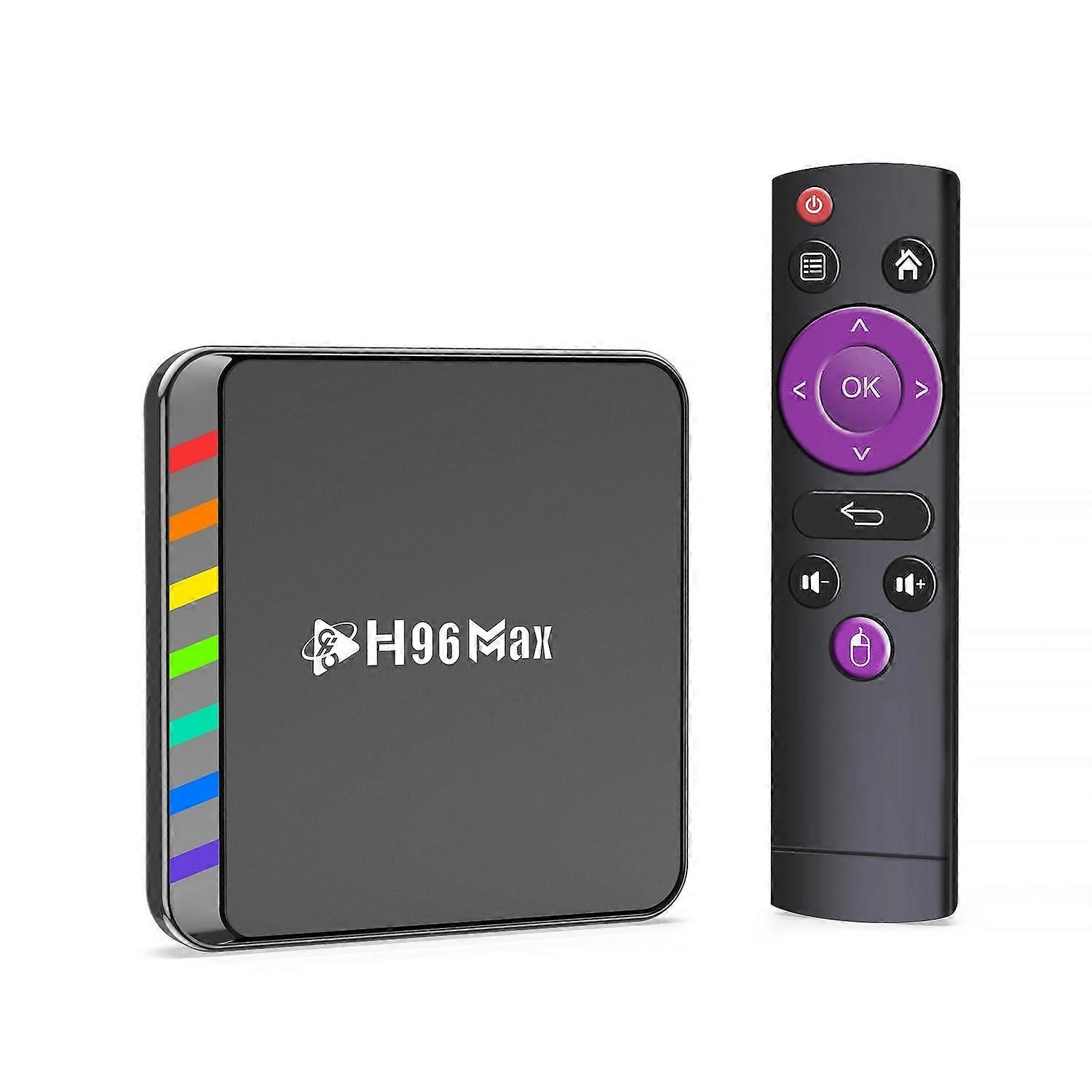 H96 Max 4K Ultra HD Smart TV Box Android 11.0 Media Player