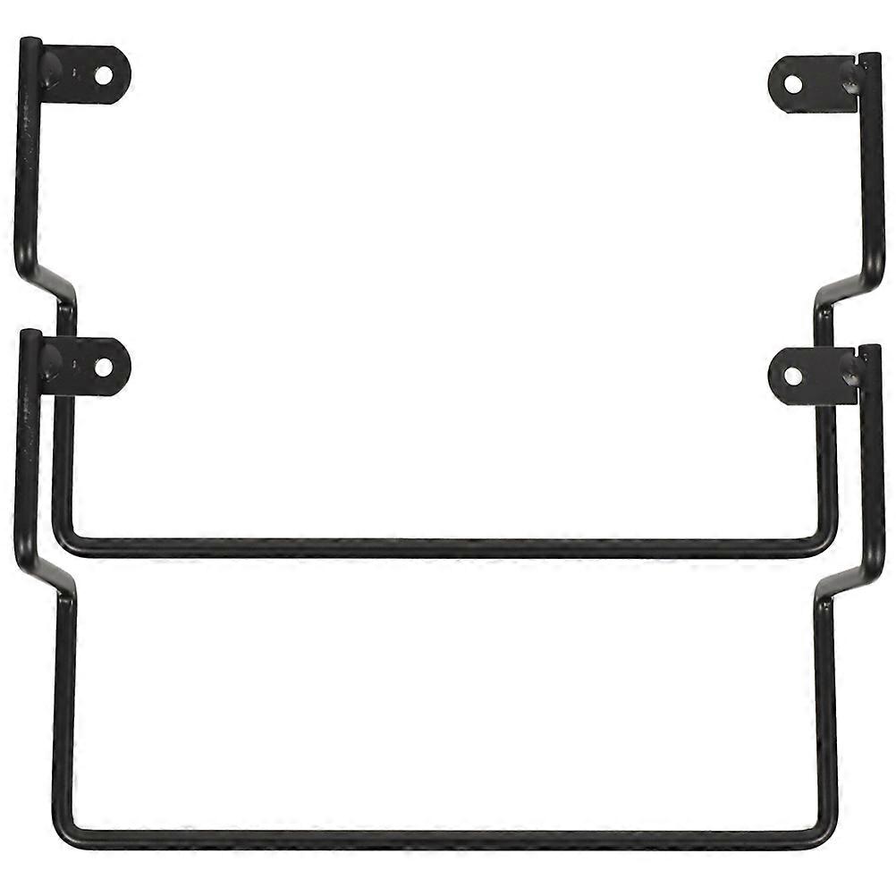 Mattress Slide Stoppers Anti-Slip Prevent Mattress Sliding Bed Frame Accessories Black 28X6CM Rectangular 2Pcs