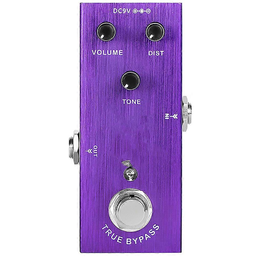 Analog Delay Effect Distortion Pedal für E-Gitarre – Kompaktes, langlebiges Design mit glattem Finish und ausdrucksstarkem Klang