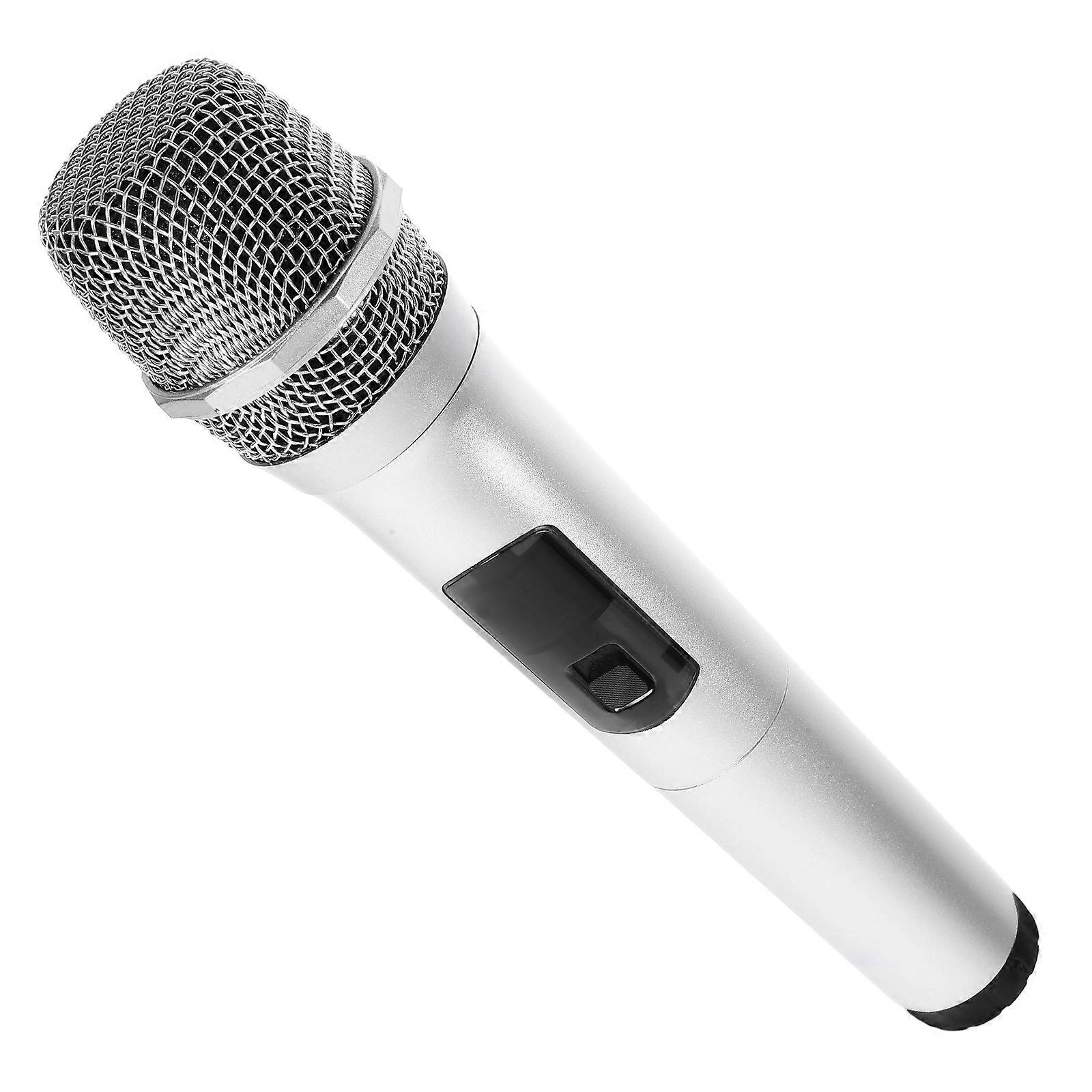 Creative Microphone Prop Pretend Stage Microphone For Classroom Events Design 1Set