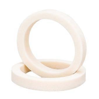 2PCS Bicycle Front Fork Oil Absorbing Sponge High Density Ring Oil Sealed Foam for Mountain Road Folding Bike 36mm/1.41in