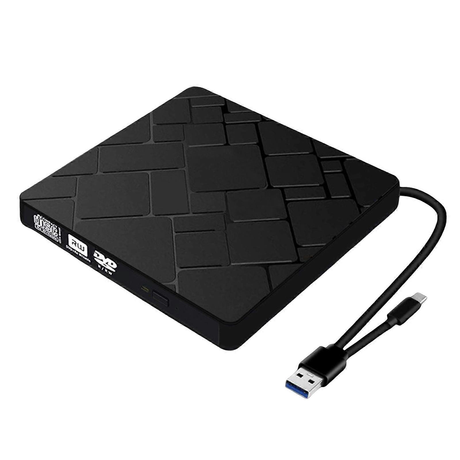 USB3.0 External DVDs CDs Burners Drive Fast Speed Writing Portable Opticals Disc Drive for PC Computers Multicolor