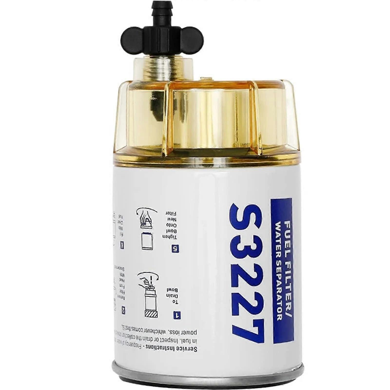 1 piece S3227 fuel filterwater separator complete set for Racor 320R oilwater separator from yacht and speedboat filter elements