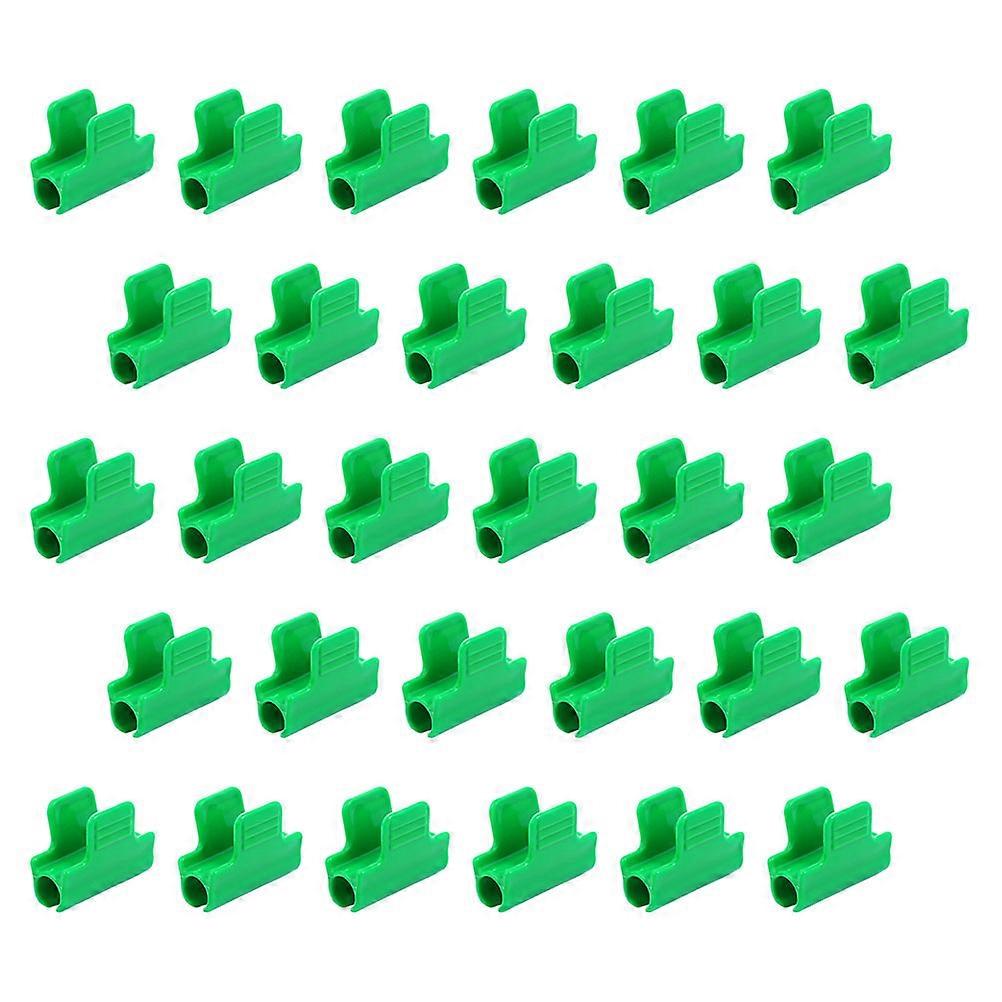 Non-Rusting Greenhouse Film Clips 40Pcs Ideal For Attaching Netting And Shelter Equipment Featuring Versatile 4x3cm Shape