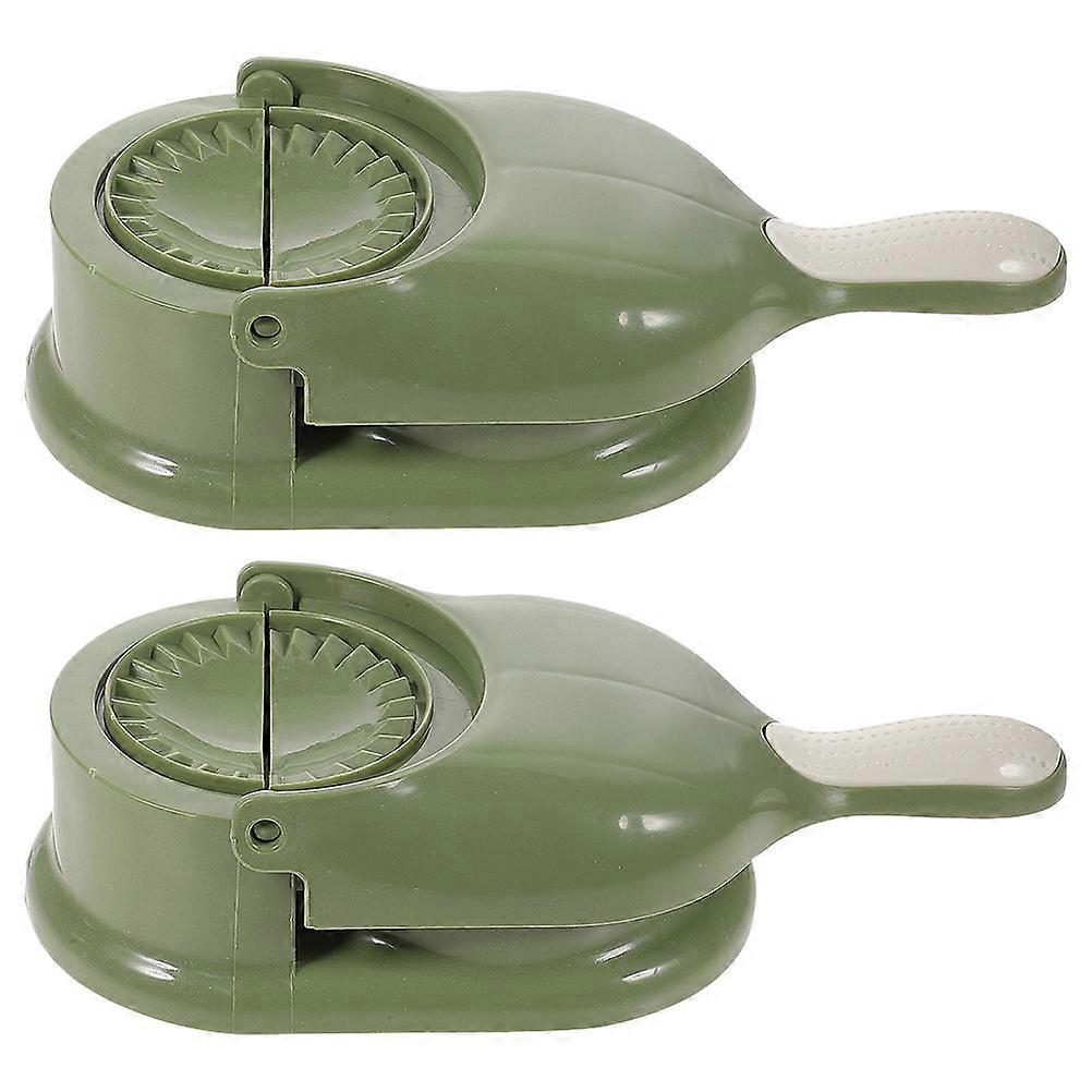 2Pcs Dumpling Presser Kitchen Dumpling Dough Presser Dumpling Wrapper Maker Kitchen Gadget