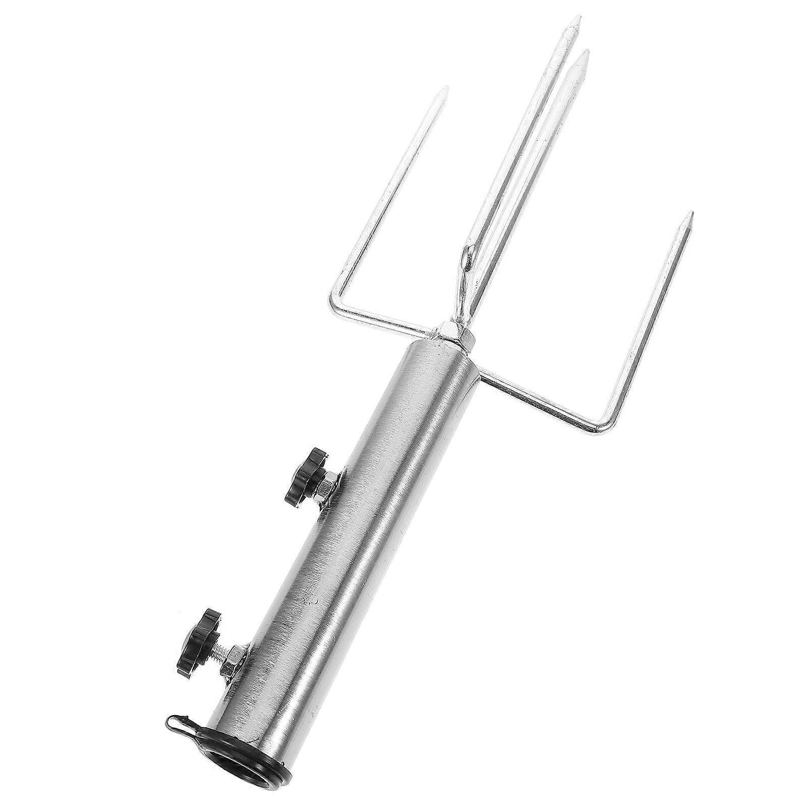 Outdoor Umbrella Stand Base Heavy Umbrella Base for Grass Camping Easy Assembly 1Set