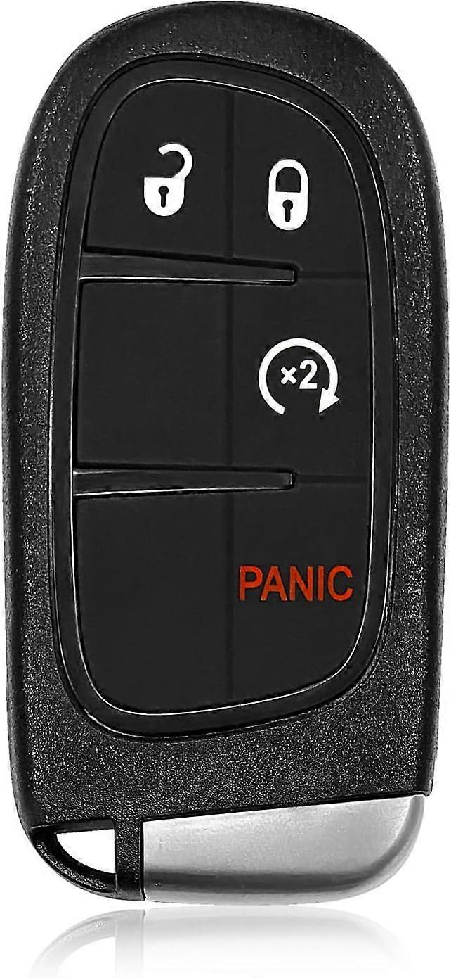 For 2018 2019 2020 2021 Jeep Cherokee Car Key Remote GQ4-54T 4 Buttons 433MHz