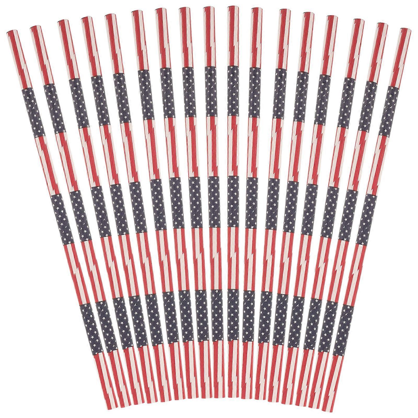 Red Paper Drinking Straws 50Pcs Environmentally Friendly Biodegradable Straw Set Suitable For All Occasions Including Weddings