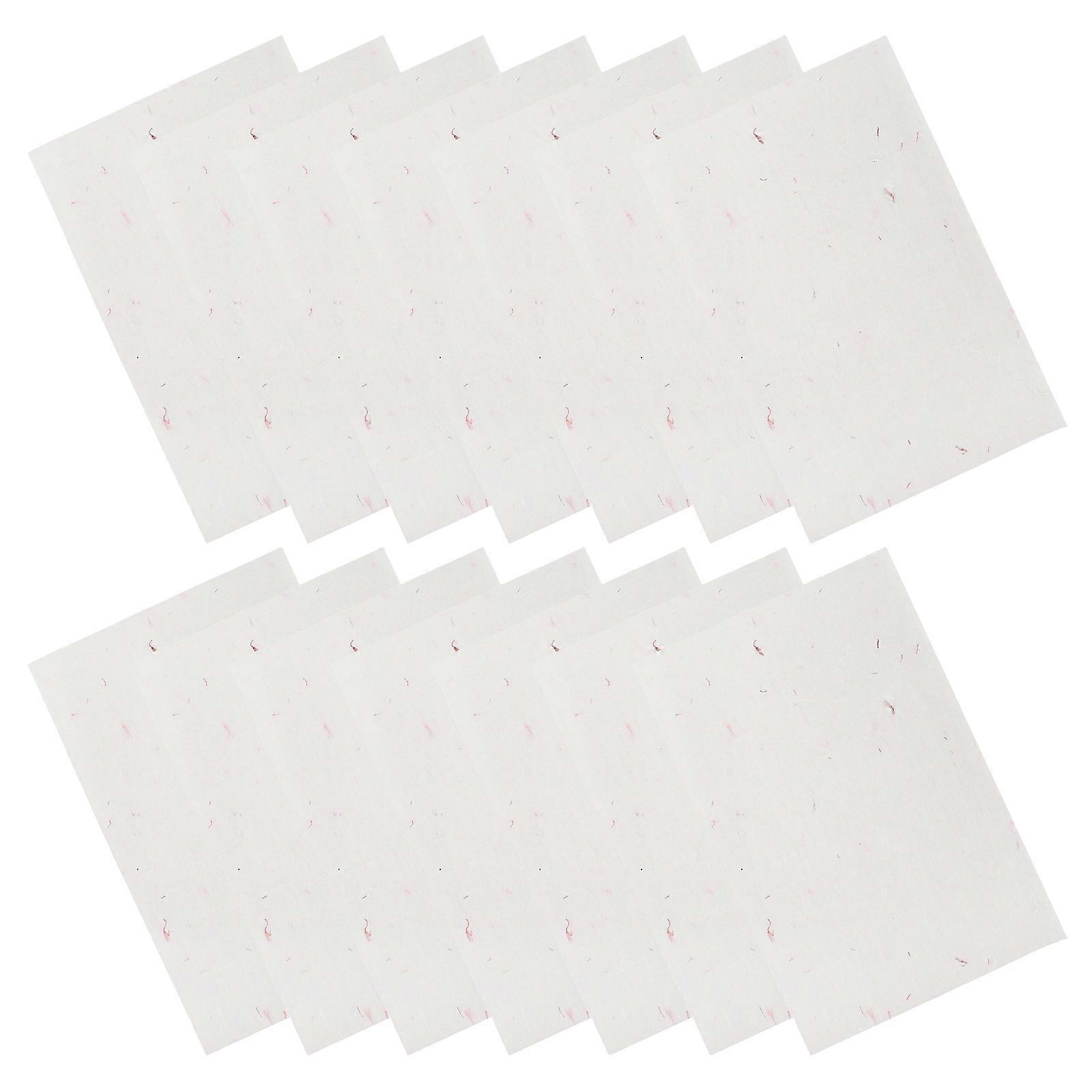 Chinese Calligraphy Paper 20Pcs White Xuan Paper for Writing Use with Durable Preservation