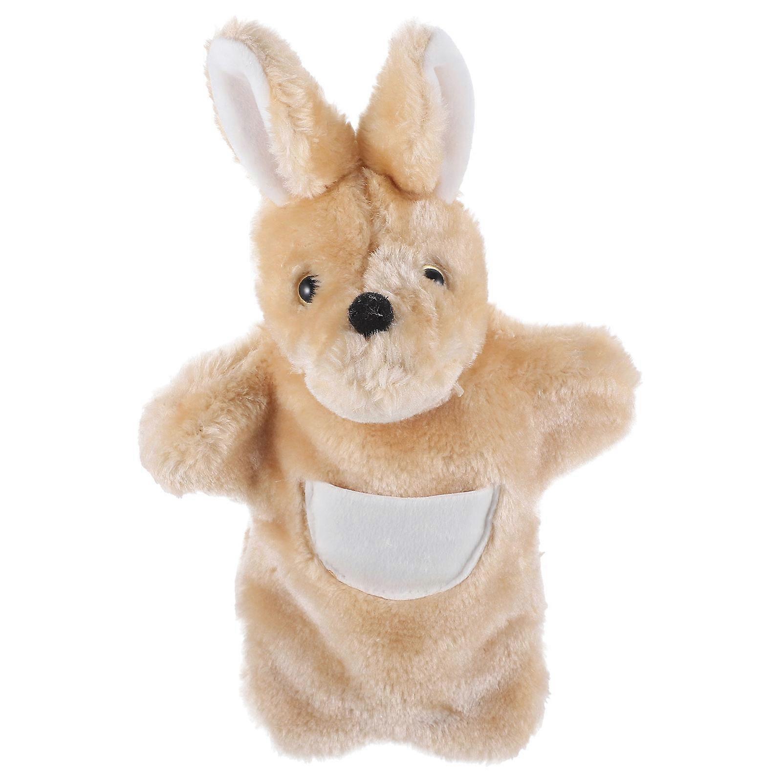 Cartoon Animal Hand Puppet For Multiple Usage Scenes Suitable For Parents And Children In 11.8×7.9×3.9in 1Set