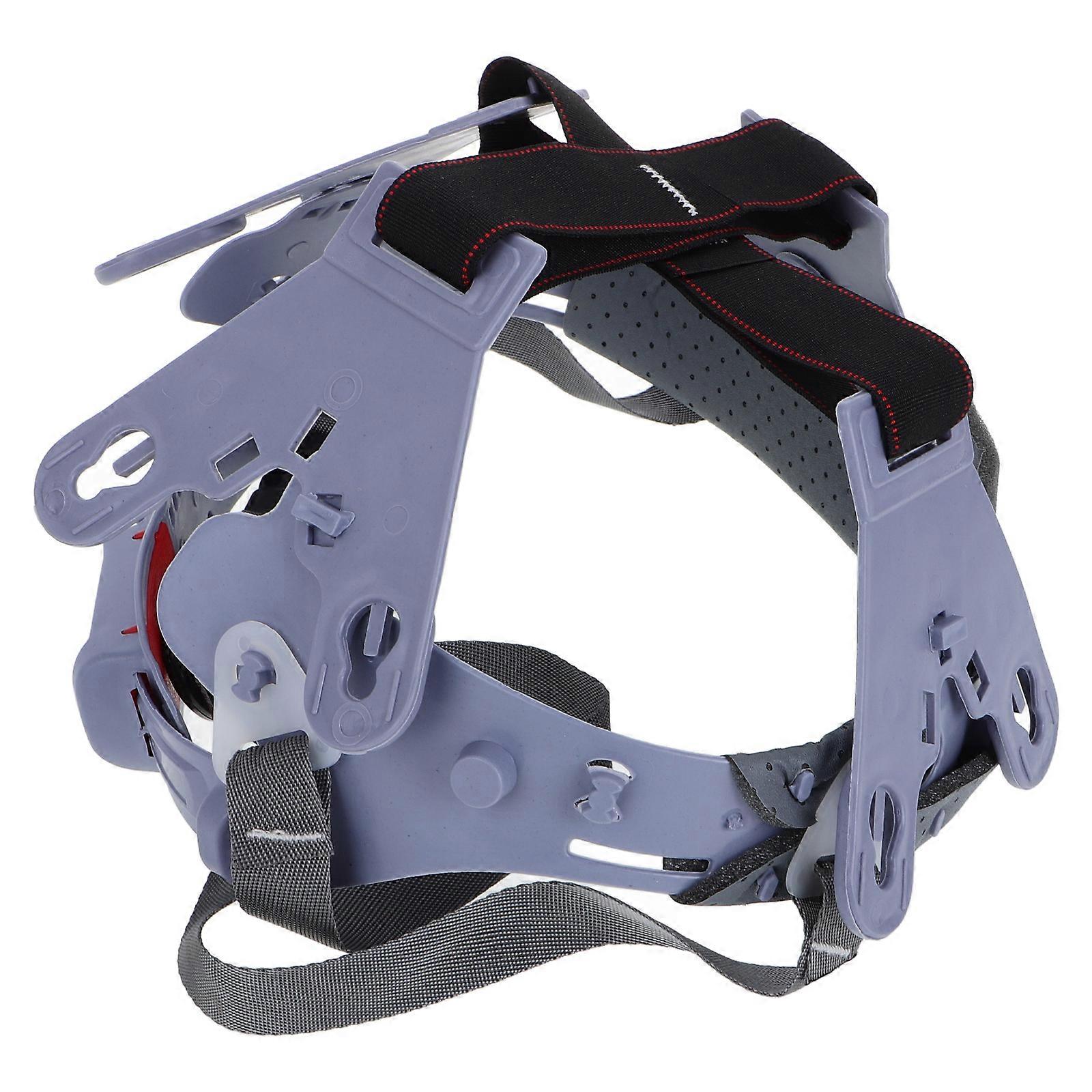 Hard Hat Liner Insert For Head Protection In Construction Environments With Attachment Grey Adjustable 1Pcs