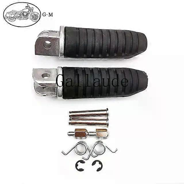 Front Rear Footrests Foot Peg Fit For Suzuki Gladius SFV650 GSR400 GSR600 SV400 SV650 SV1000 GSR750 Hayabusa GSX1300R GSF1250 Bandit