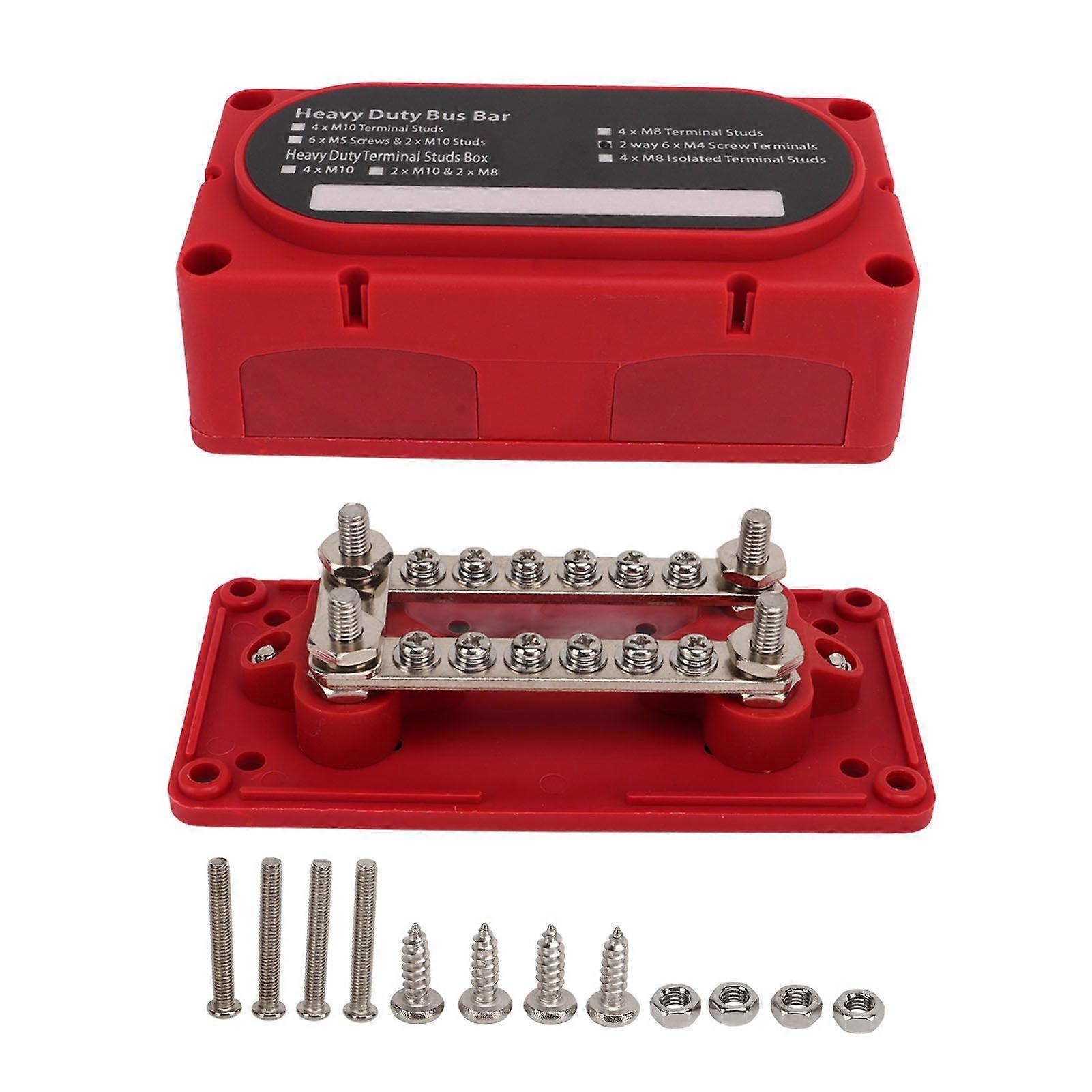 Stromverteiler Stromverteiler 300A 12-48V Nylon Messing