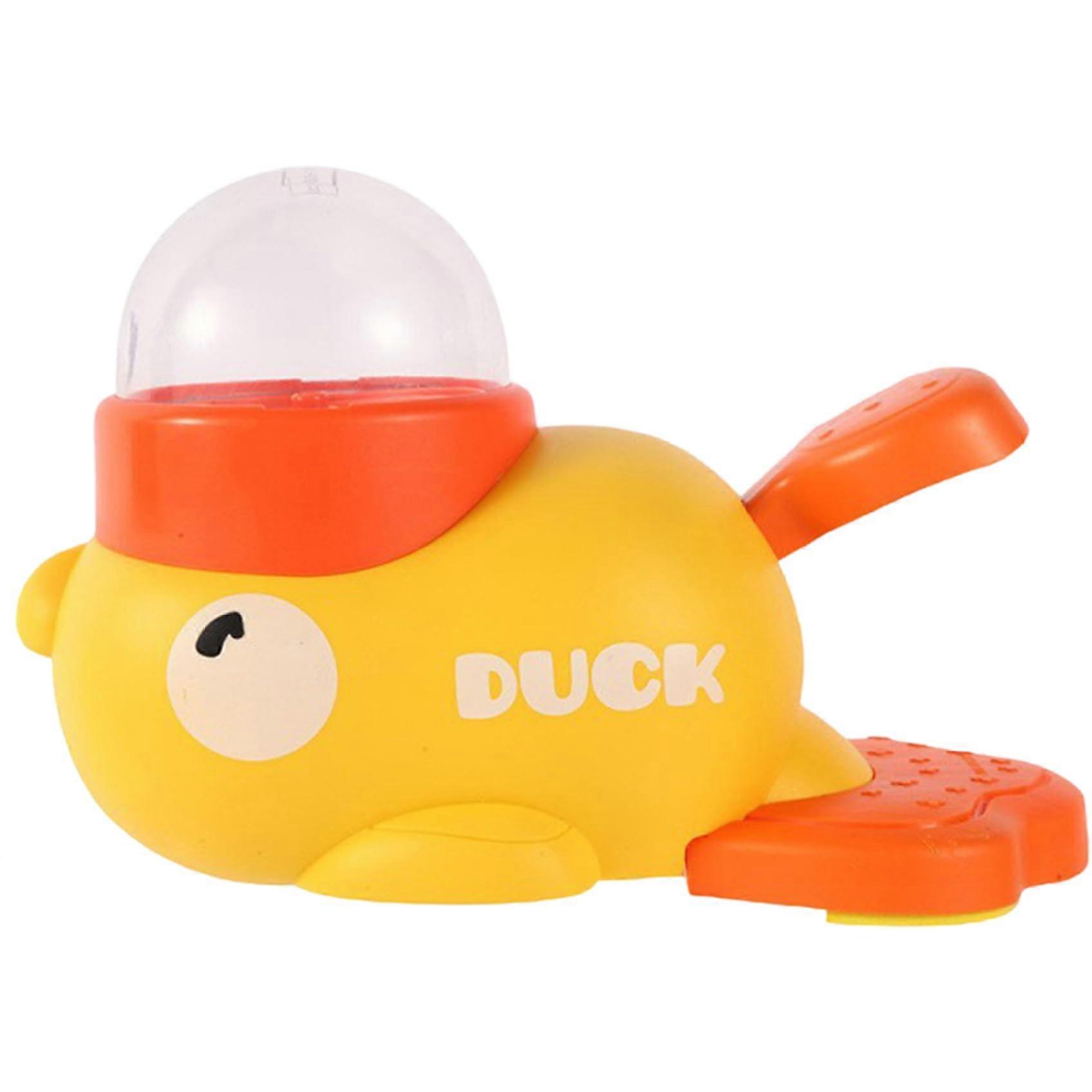 Dog Treat Dispenser Toy, Interactive Duck-Shaped Food Puzzle, Easy-Clean with 3 Grain Outlets, Durable Pet Feeding Device