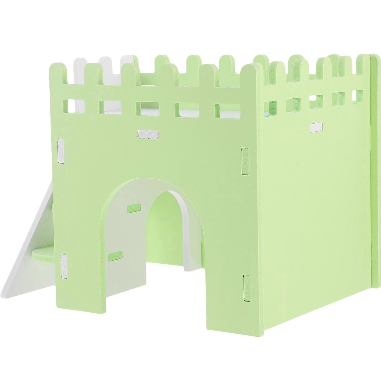 PVC Small Animal Hideout House with Smooth Edges – Safe Tunnel and Resting Hut for Hamsters, Guinea Pigs, Rats, Squirrels, and Chinchillas