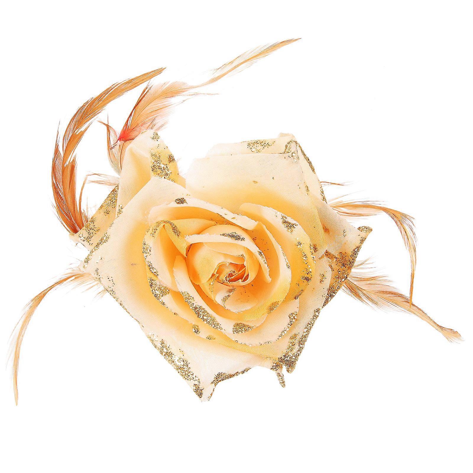 Güzel Çiçek Başlık Çiçek Charm Kadınlar İçin Aile Toplantıları İçin Mükemmel 17x10cm 1Set