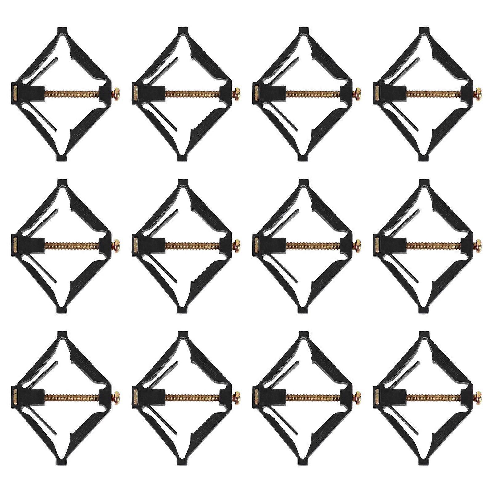 Black Plastic for Switch Box Made of Material 20Pcs