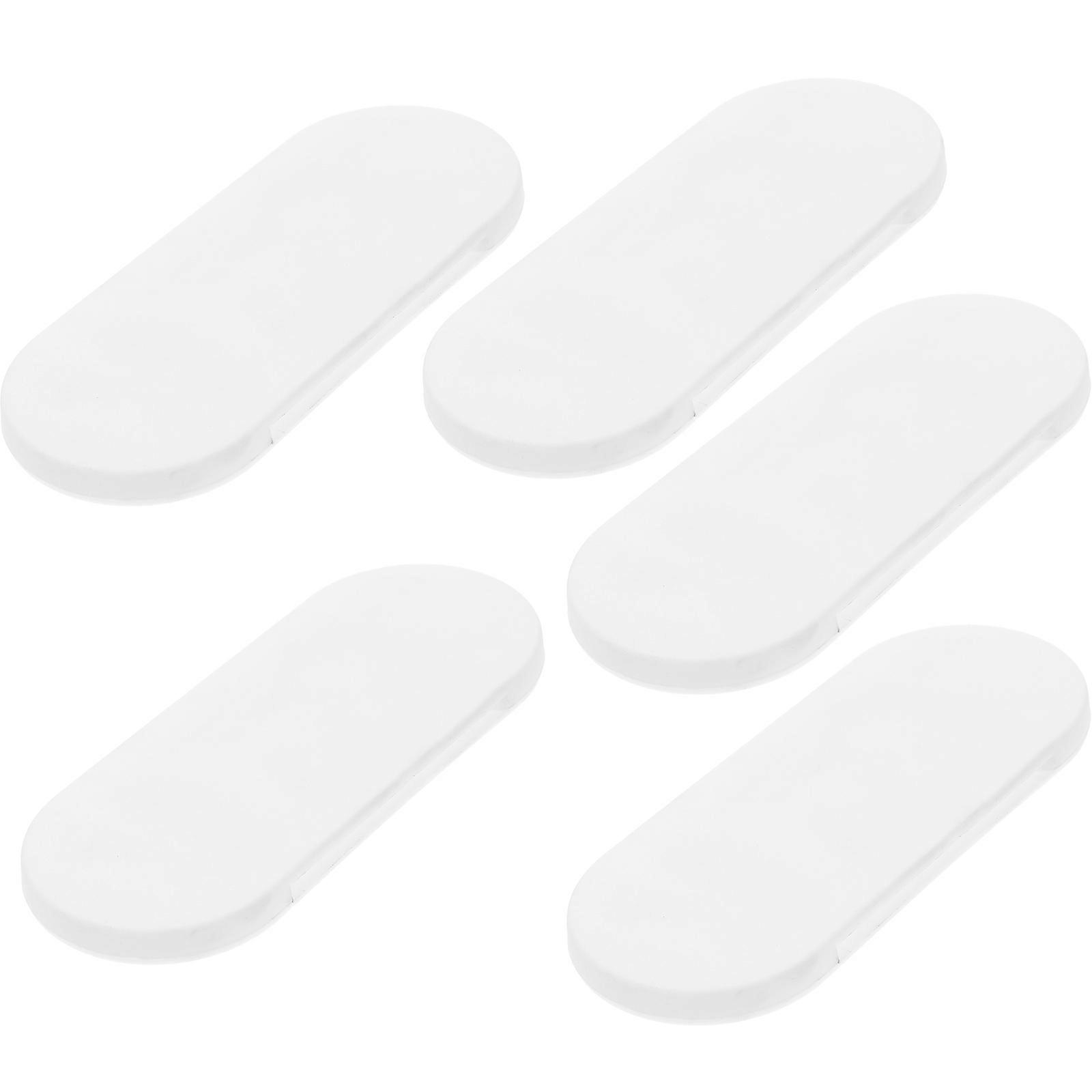 5PCS Self Adhesive Wall Hooks for Holding Socket and Tissue Box Perfect for Smooth Tiles and