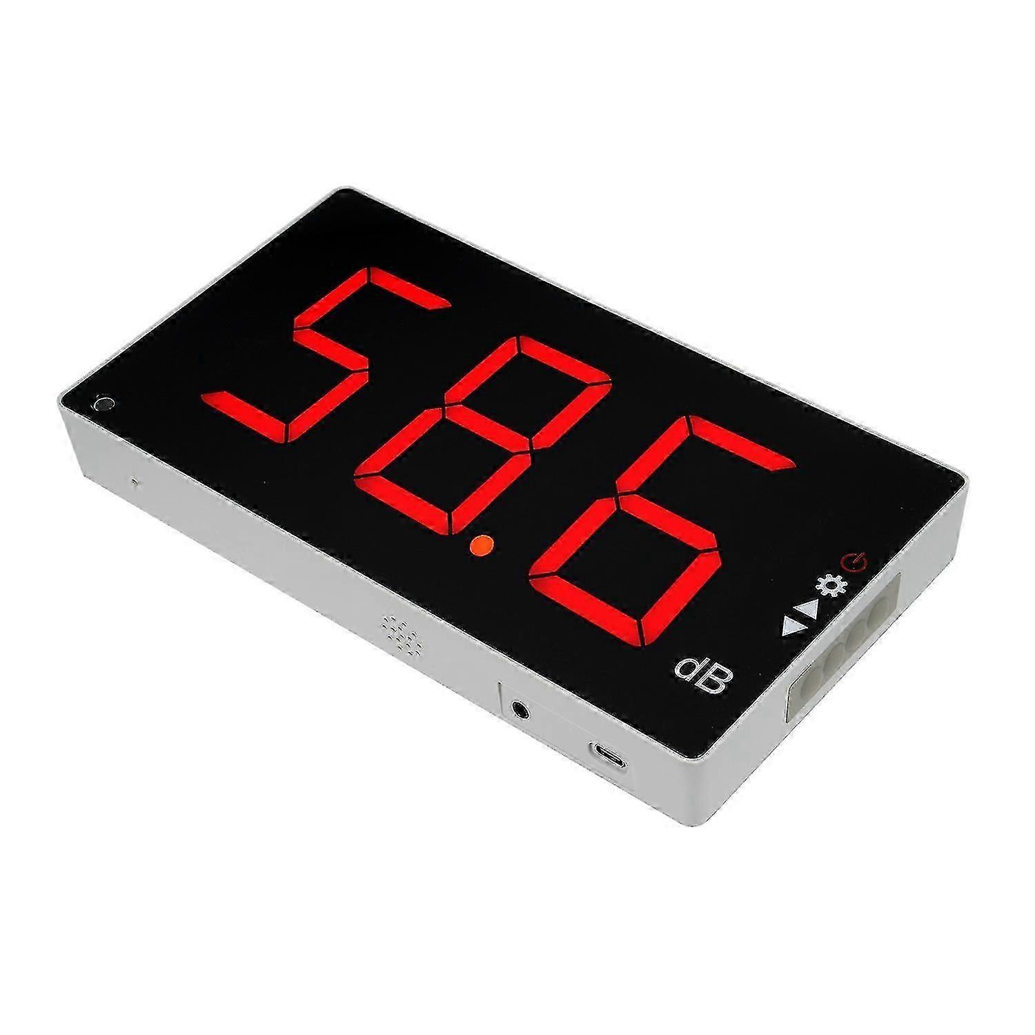 Digital sound level meter with large LCD screen for noise monitoring