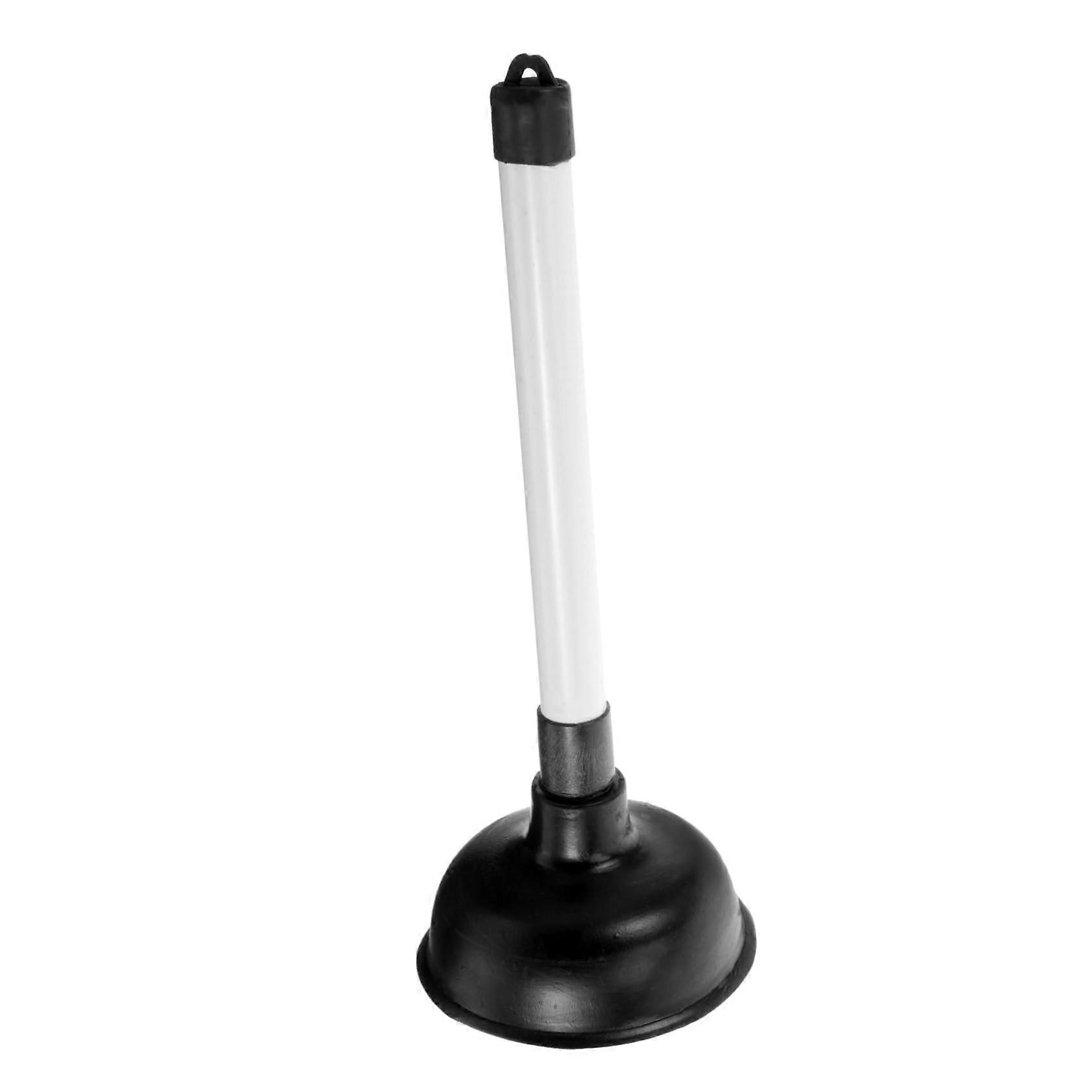 Toilet Cleaner Plunger Tool, Heavy-Duty Rubber Bathroom Toilet Unlocker, Narrow Piston Design for Effective Clog Removal
