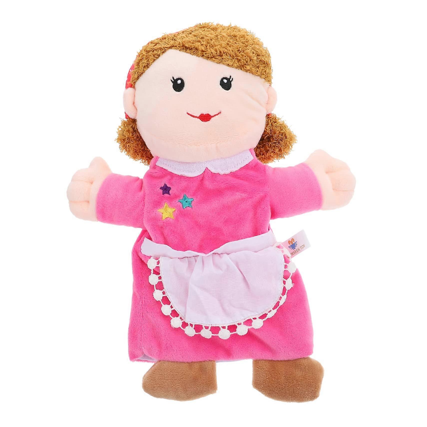 Plush Hand Puppet Interactive Toy for Imaginative Play and Communication, Perfect for Preschool Kids, Boys and Girls