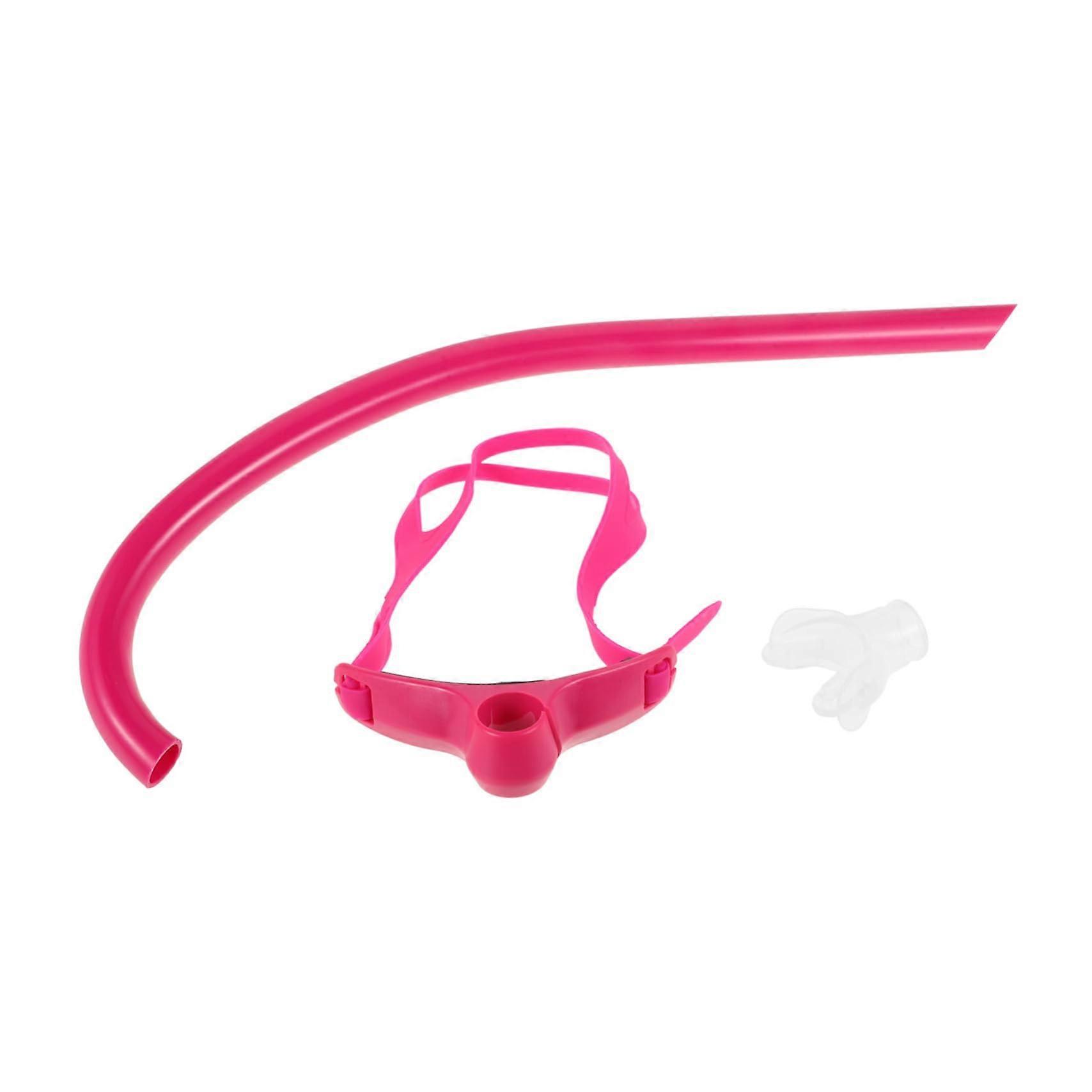 Snorkel Tube Front Mount Unisex For Boys And Girls, Diving Snorkel For Training, Comfortable Airflow For Lap Swimming
