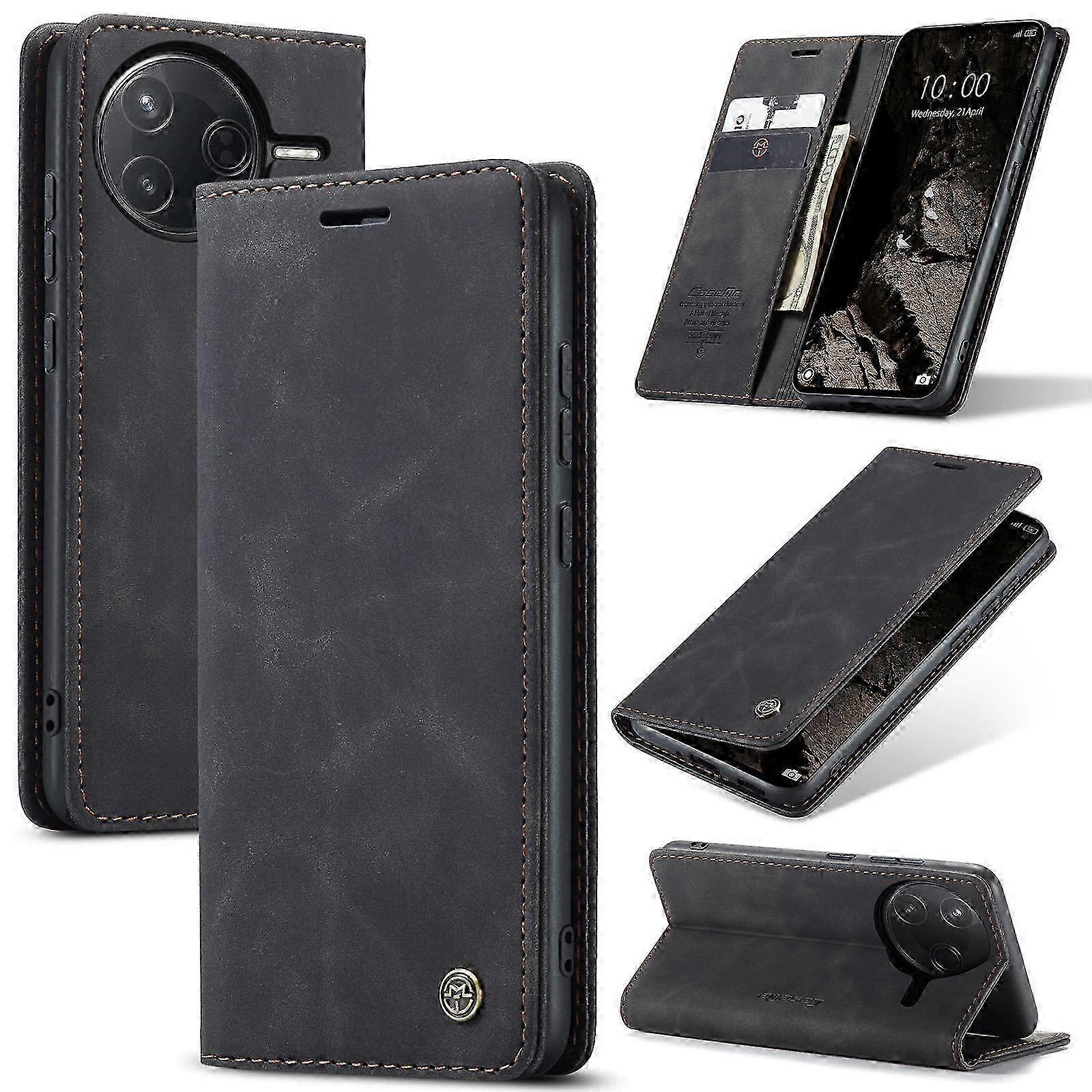 Multifunctional Horizontal Flip Leather Case for Smartphones