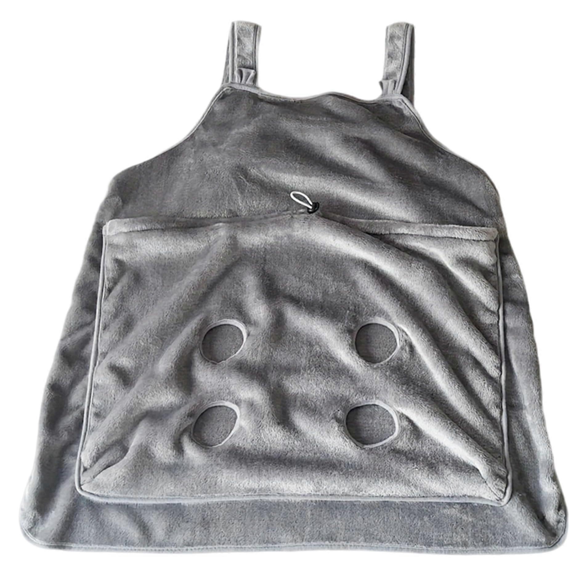 Cat Carrier Apron, Pet Carrier Sling with Claws Holes, Kitten Bag Cat Pouch for Small Medium Sized Animals