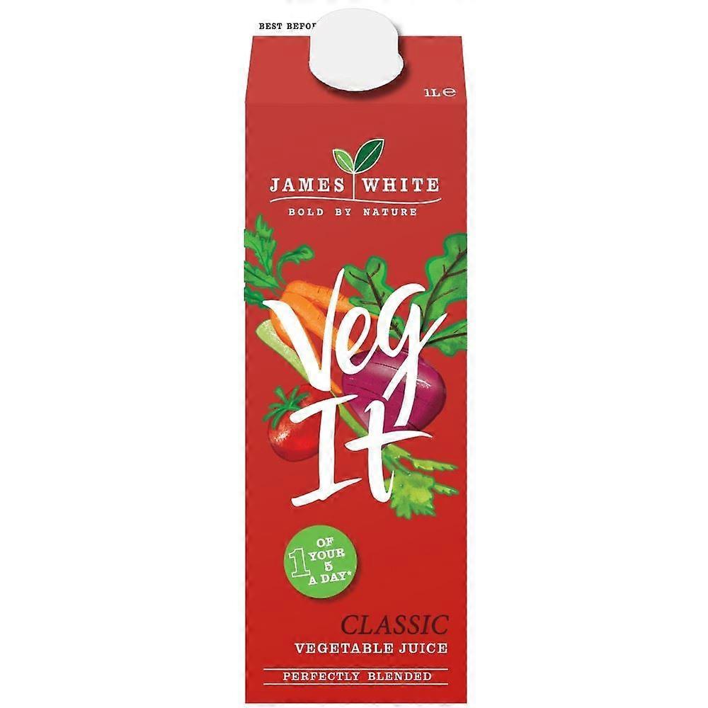 James White Veg It Vegetable Juice 1L - 3 Pack