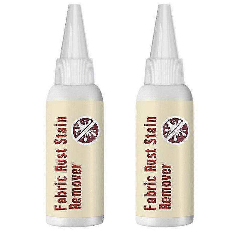 2Pcs Rust Stain Remover Multifunctional Fabric Instant Spot Cleaner for Clothes