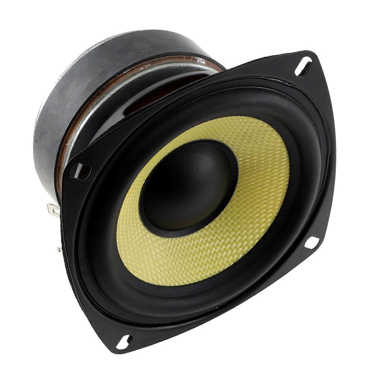 40W Bass Speaker Unit Woofer Optimized For Bookshelf Systems With Durability Metal Frame And Thermals Resistant Coils Multicolor
