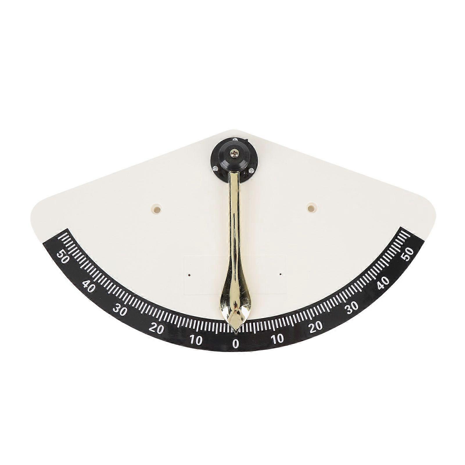Marine Clinometer Pendulum Type High Accuracy Measurement Bakelite Copper Angle Inclinometer Gauge for Boats Yacht RV