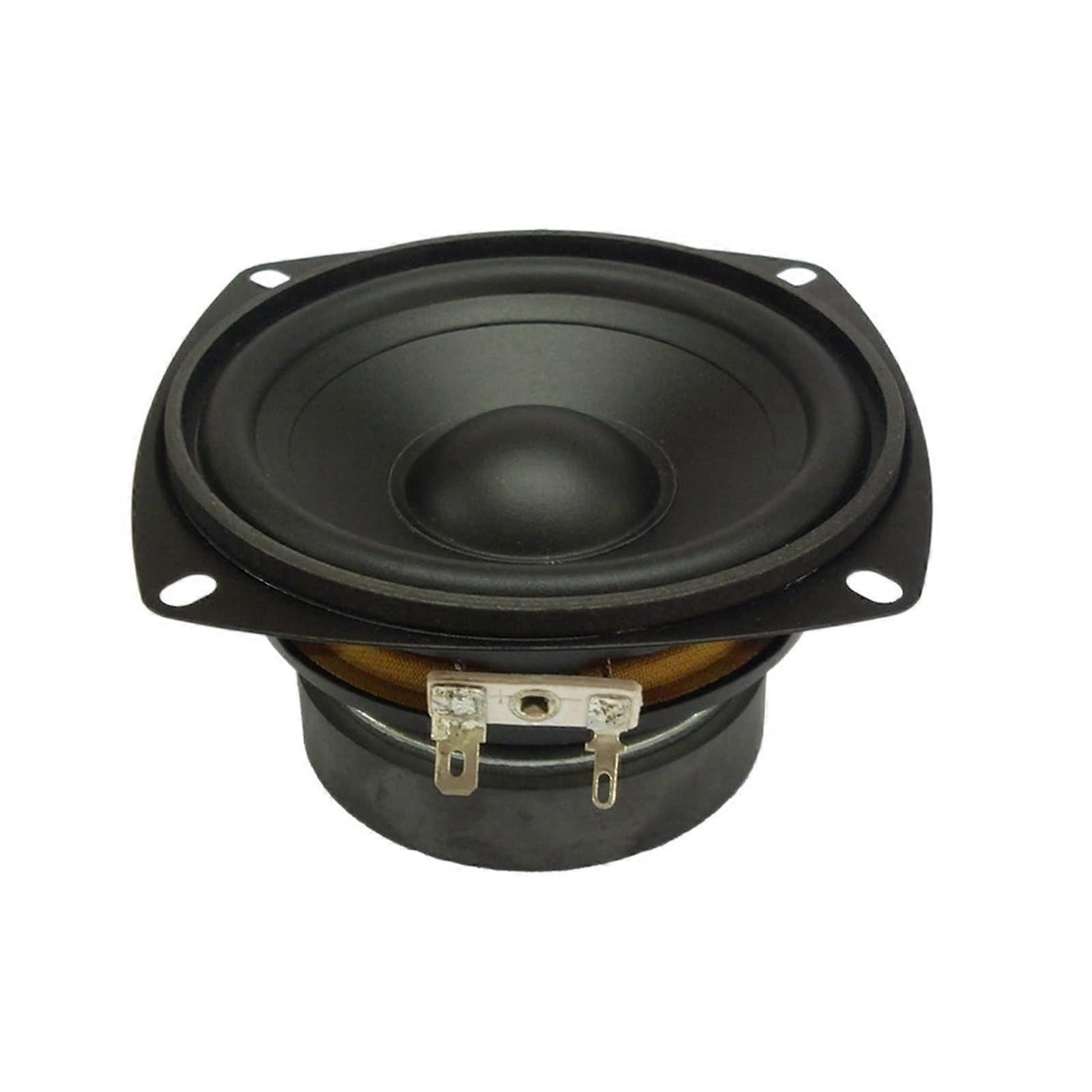 HA 4 Inch 30W Waterproof Speaker Unit For Cars And DIY Audio, 4 Ohm, Midrange Bass, Stereo, Bookshelf, Outdoor And Bathroom Loudspeaker