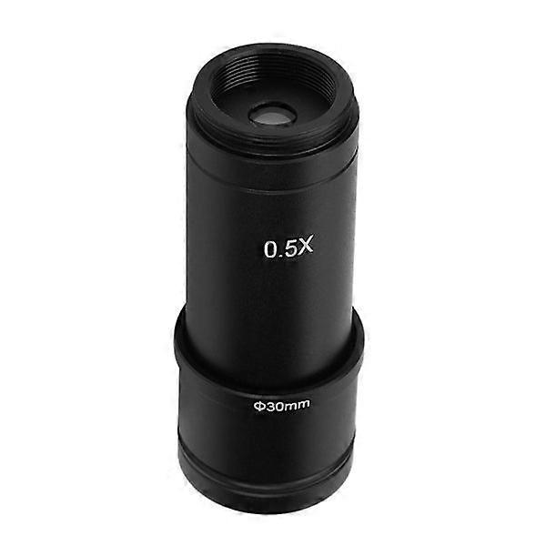 0.5X C Mount 30/30.5mm Adapter for Microscope CCD Camera Eyepiece Lens