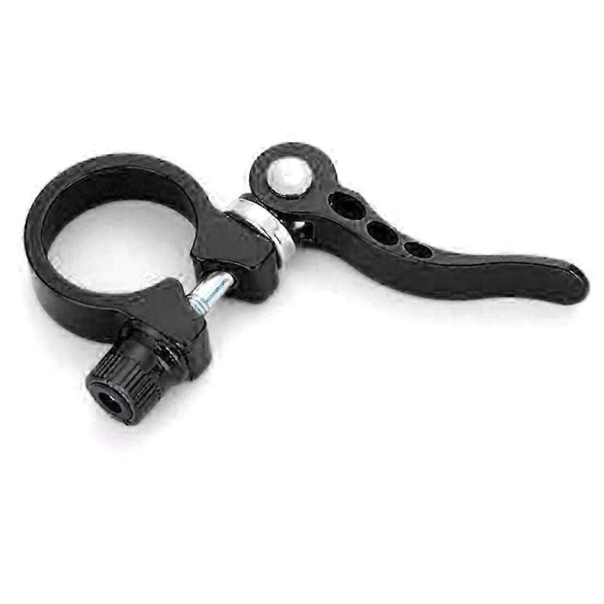 Quick-release seat clamp for bicycles - easy installation tube lock
