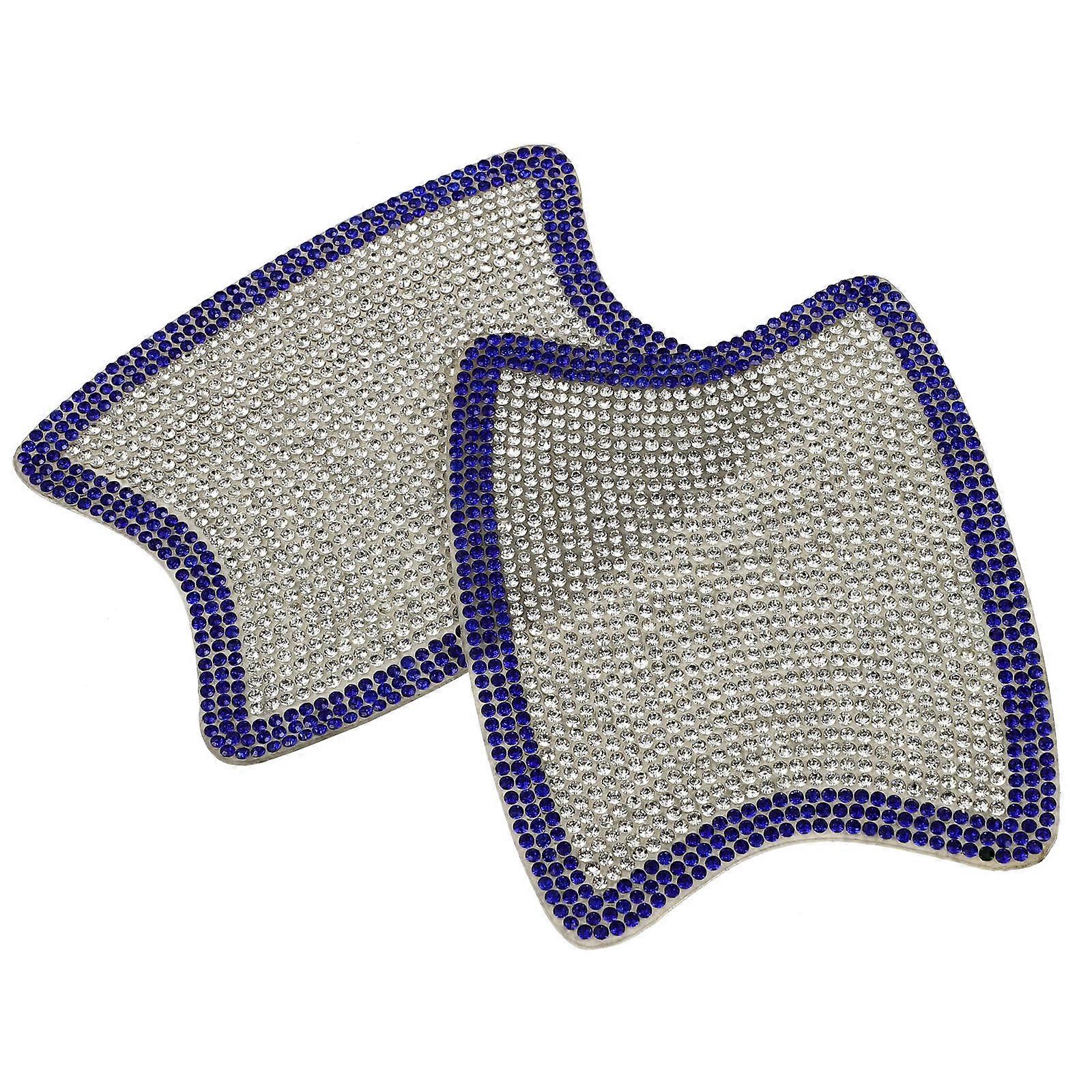 Rhinestone Car Door Handle Decals Scratch Protector for Car 2Pcs