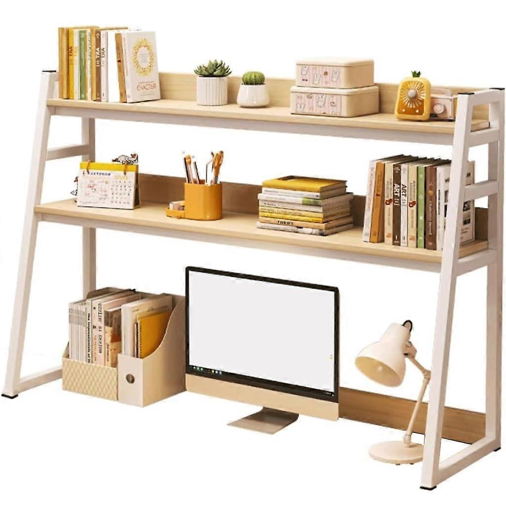 Board Storage Rack Wall Mounted Bookshelf Layered Desktop Multi Layer Sorting 115x90 cm Model A