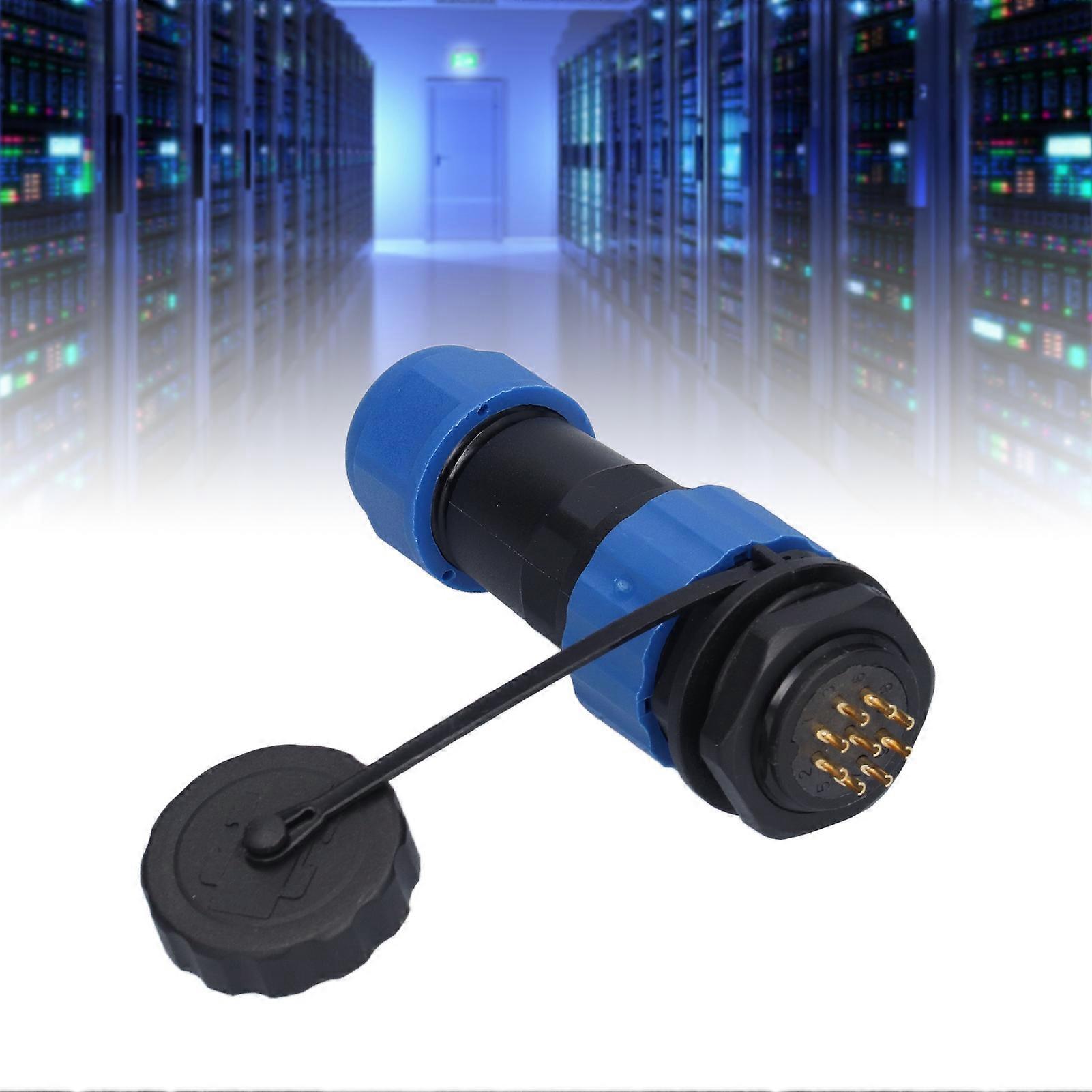 Aviation Plug Socket SP20 5A IP68 Waterproof M20x1.5 Threaded