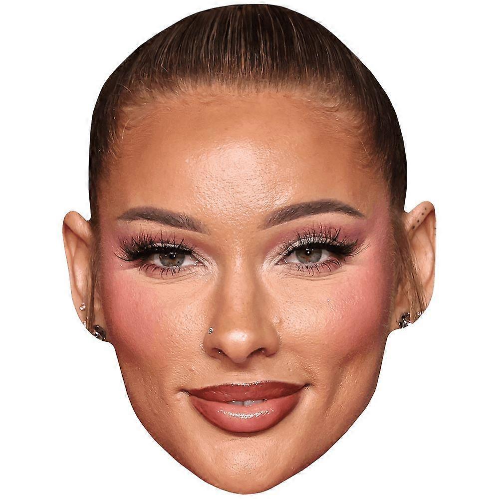 Lauren Wood (Makeup) Celebrity Mask, Flat Card Face
